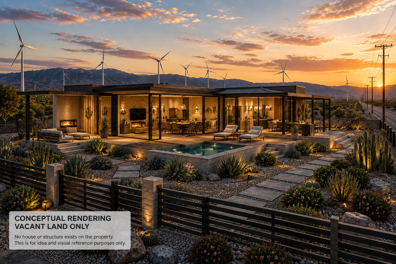 Conceptual residential development