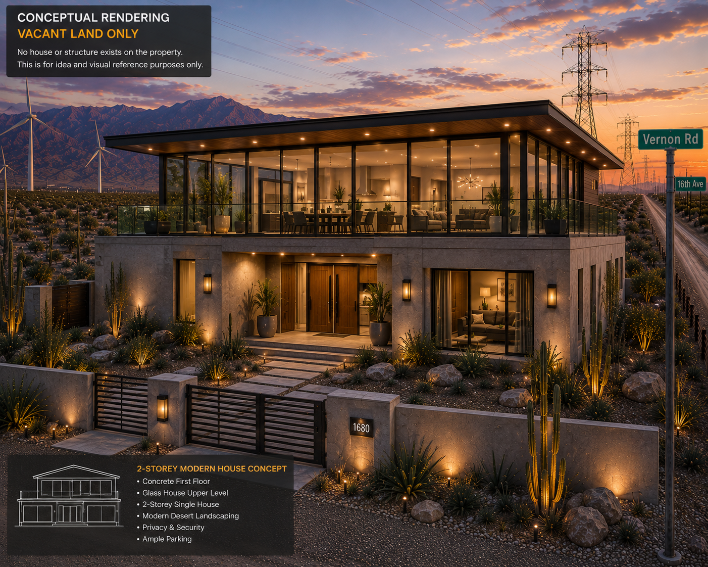 Conceptual desert retreat